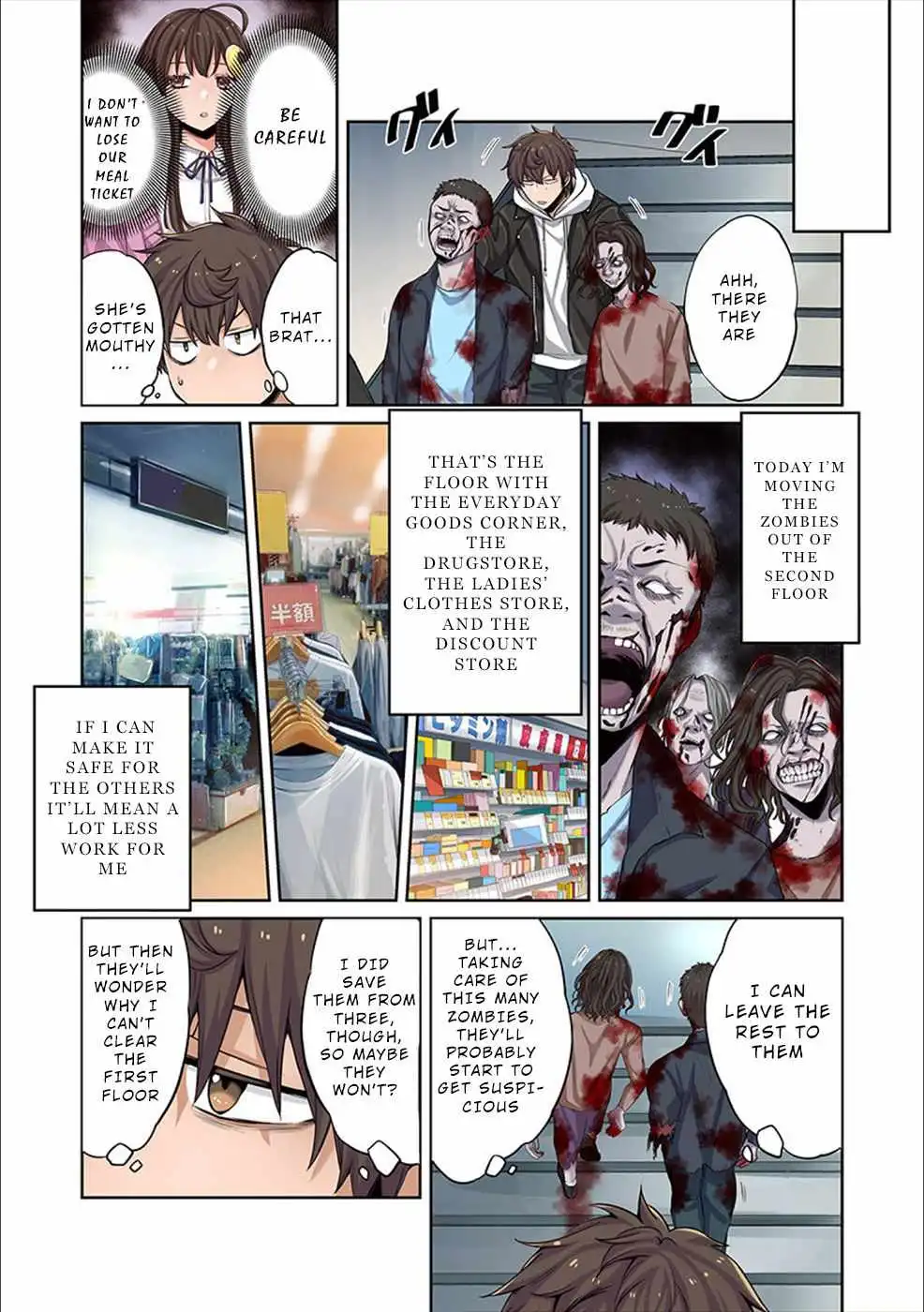 Zombie no Afureta Sekai Ore Dake ga Osowarenai Chapter 5 8